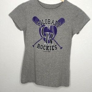 Colorado Rockies girl’s tshirt. Girl’s large 14
